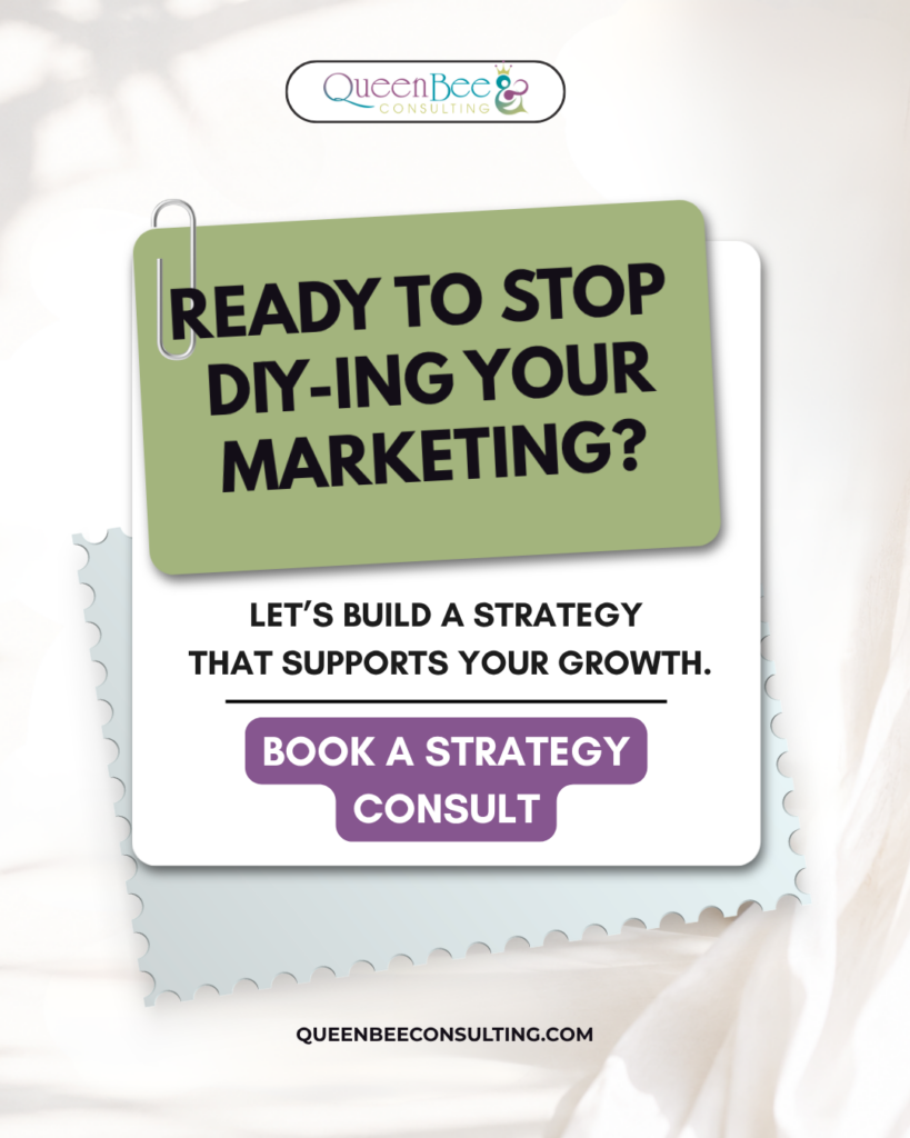 Are you ready to finally STOP trying to do all the marketing yourself? 